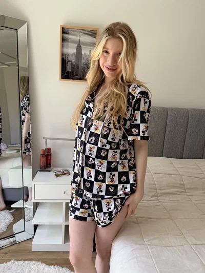 CAMISERO CORTO MICKEY -MODAL-