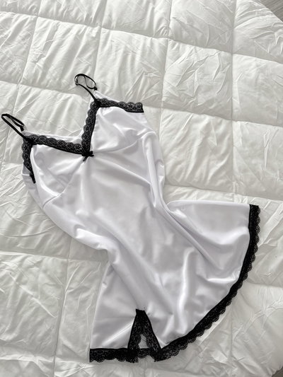 CAMISOLIN ACETATO - BLANCO -