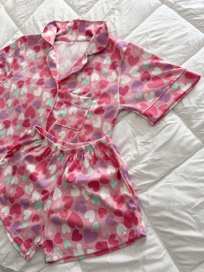 Camiseros cortos de morley LINEA PREMIUM Corazones