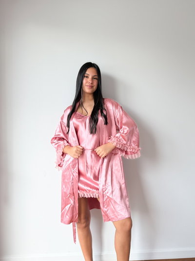 SET IMPORTADO 2 PIEZAS - ROSA -