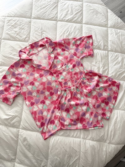 Camiseros cortos de morley LINEA PREMIUM Corazones