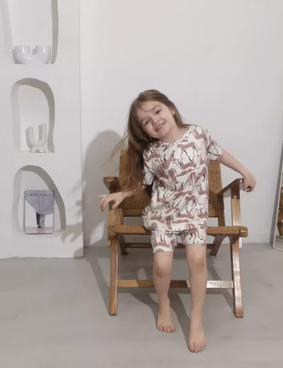 FULL PRINT CORTO LEOPARDO - KIDS -