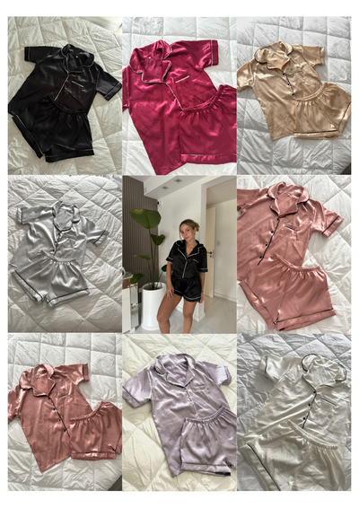 DOCENA SURTIDA DE CAMISEROS SATEN PREMIUM