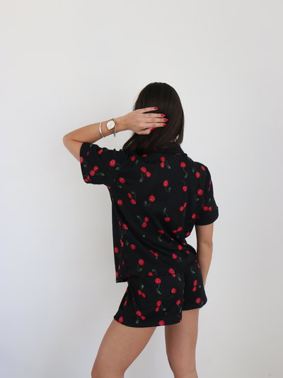 CAMISERO CORTO CHERRY -MORLEY-