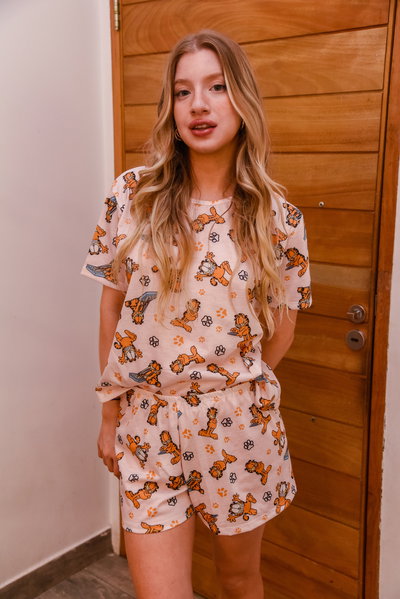 FULL PRINT CORTO GARFIELD