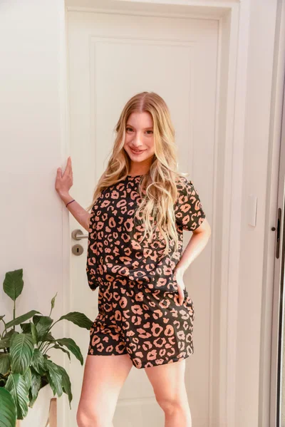 FULL PRINT CORTO ANIMAL PRINT