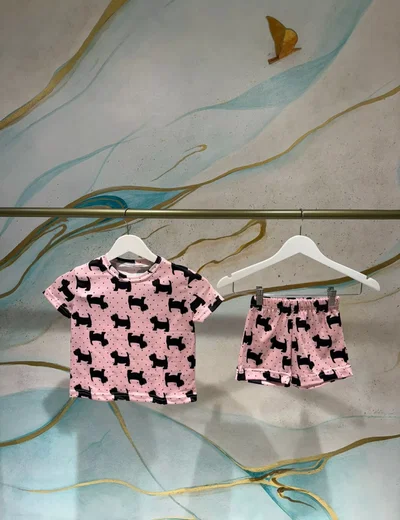 FULL PRINT CORTO PERRITO ROSA - KIDS -