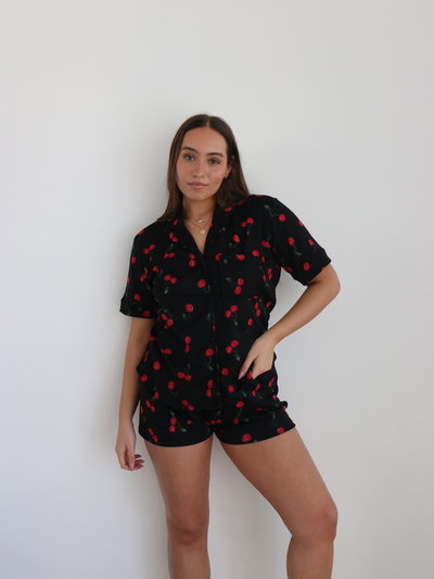 CAMISERO CORTO CHERRY -MORLEY-