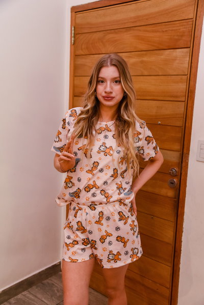 FULL PRINT CORTO GARFIELD