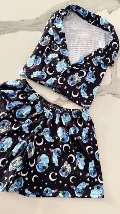 CAMISERO CORTO STITCH -MORLEY-