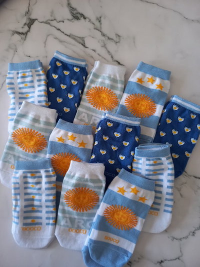 DOCENA SURTIDA SOQUETES ARG