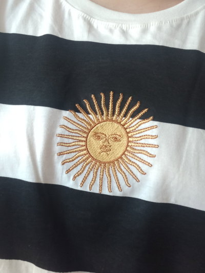 REMERA ARG NEGRO