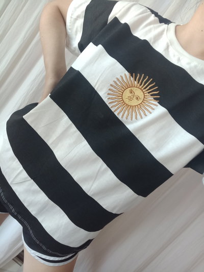 REMERA ARG NEGRO
