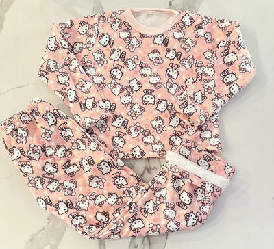 CONJUNTO JERSEY KITTY ROSA CLARO