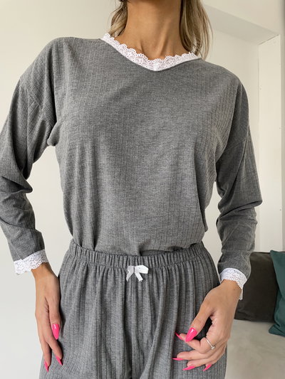 MORLEY LARGO GRIS TOPO