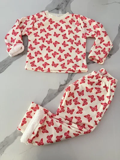 CONJUNTO JERSEY MARIPOSAS