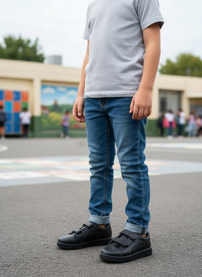 Zapas infantiles ESCOLARES NEGRAS