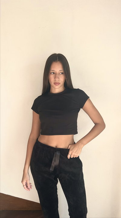 PANTALON POLAR SOFT - NEGRO -