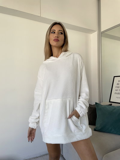 MAXI BUZO POLAR SOFT - BLANCO -