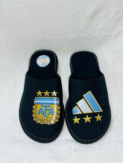 Pantufla AFA - NEGRO -