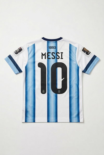 CAMISETA DE ARGENTINA KIDS - BORDADAS - 