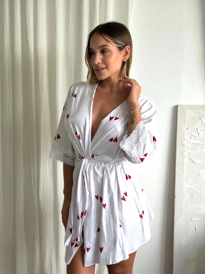 BATA CUTE - CORAZONES ROJOS -