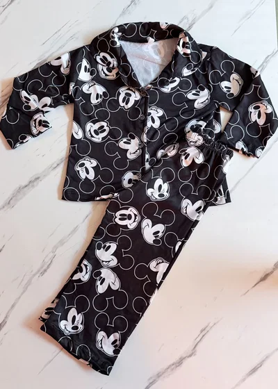 CAMISEROS MICKEY NEGRO - KIDS - 