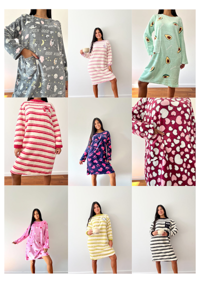 DOCENA SURTIDA CAMISOLINES MICROPOLAR