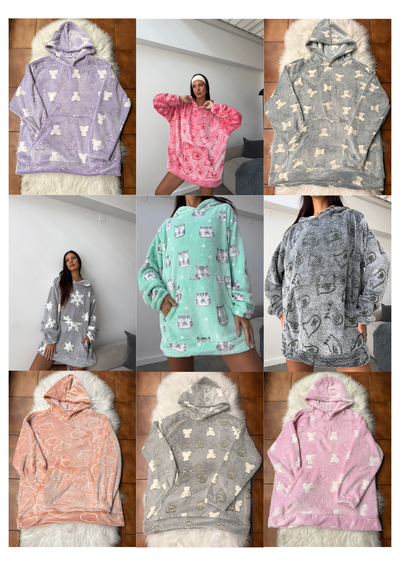 DOCENA SURTIDA MAXI BUZOS POLAR SOFT LUMINOSOS