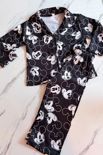 CAMISEROS MICKEY NEGRO - KIDS - 