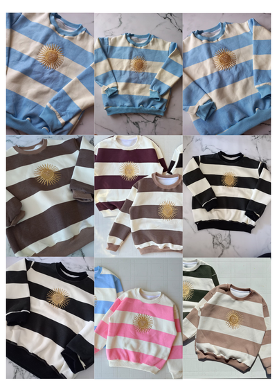 DOCENA SURTIDA BUZOS ARGENTINA KIDS (FRIZADOS)