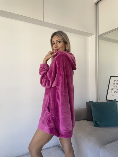 MAXI BUZO POLAR SOFT - MAGENTA -
