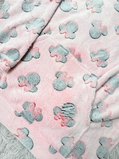 MAXI BUZO POLAR SOFT MINNIE - ROSA -