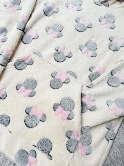 MAXI BUZO POLAR SOFT MINNIE - NATURAL -