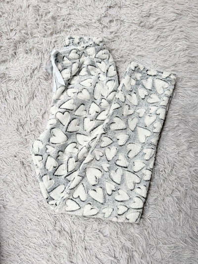 PANTALON POLAR SOFT LUMI CORAZONES - GRIS-