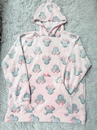 MAXI BUZO POLAR SOFT MINNIE - ROSA -