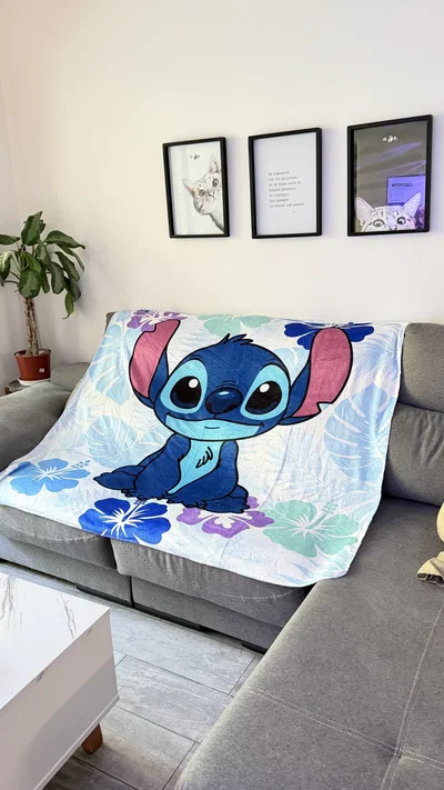 MANTA POLAR SOFT STITCH FLORES