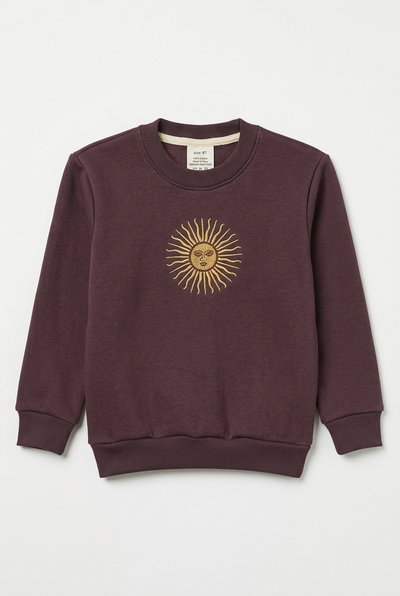 BUZO ARG FRIZADO KIDS BORDO LISO