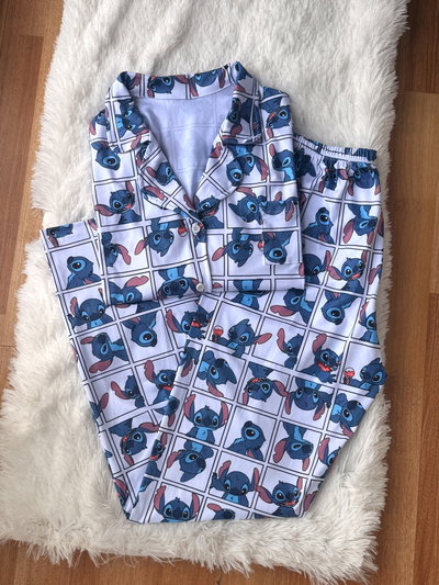 CAMISERO STITCH CUADROS- KIDS - 