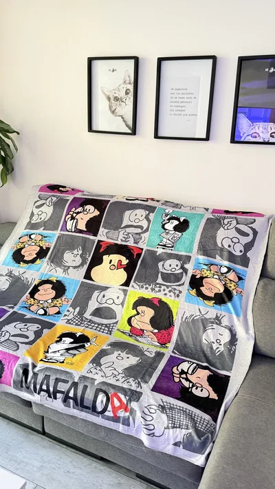 MANTA POLAR SOFT MAFALDA