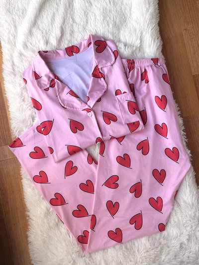 CAMISERO CORAZONES  - KIDS - 