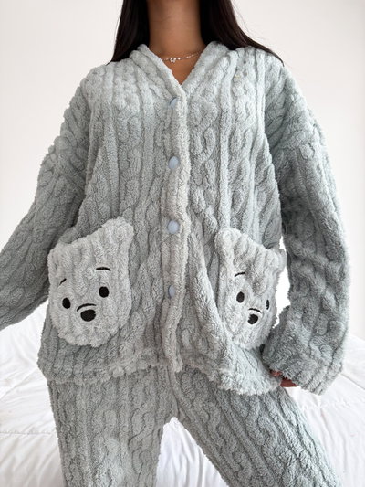 CONJUNTO GIA WINNIE POOH - CELESTE - 