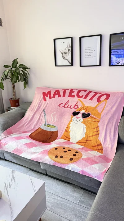 MANTA POLAR SOFT MATECITO