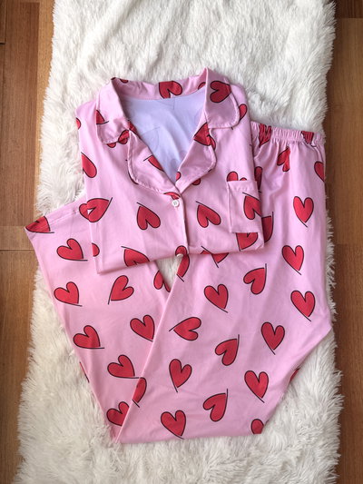 CAMISERO CORAZONES  - KIDS - 