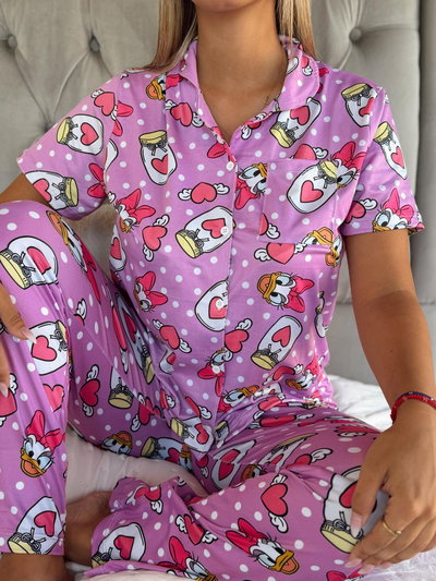 CAMISERO LARGO DAISY -MODAL SOFT-