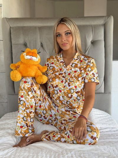 CAMISERO LARGO GARFIELD -MODAL SOFT-