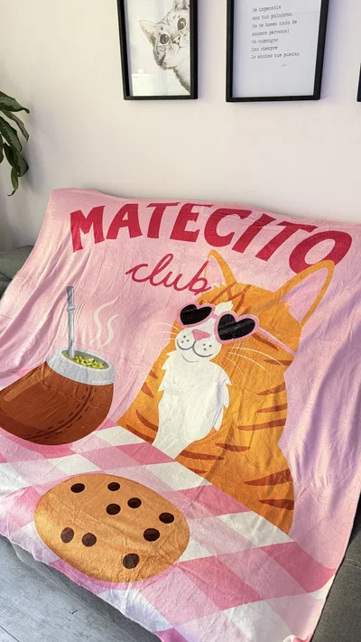 MANTA POLAR SOFT MATECITO