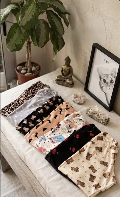 PANTALON PLUSH OSITO TEDDY - NEGRO -