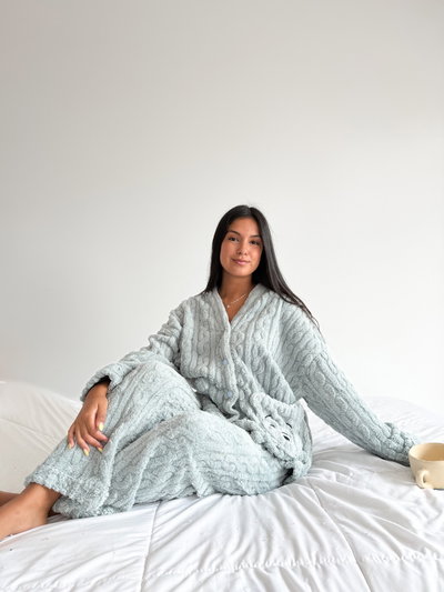 CONJUNTO GIA WINNIE POOH - CELESTE - 