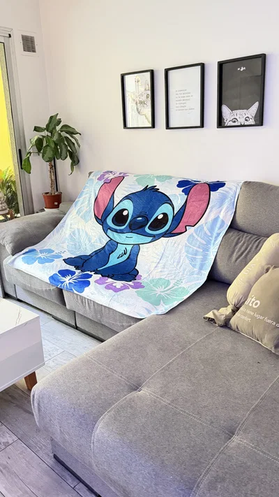 MANTA POLAR SOFT STITCH FLORES